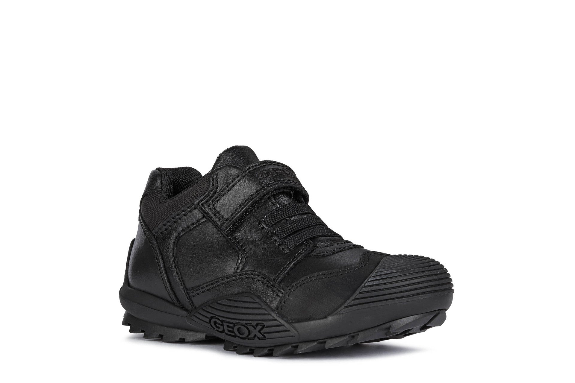 Black geox shoes best sale