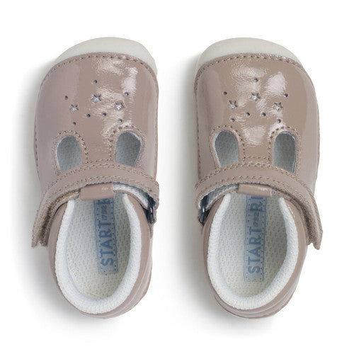 Start-Rite Cruiser Shoes | Tumble | Taupe Patent