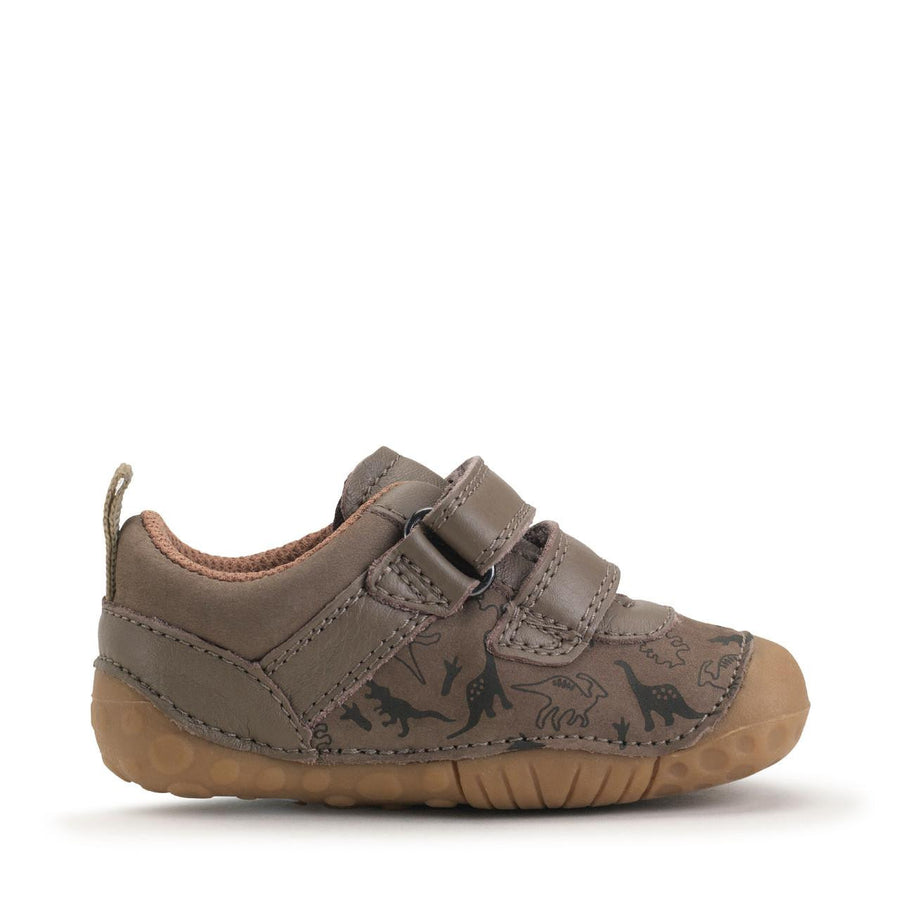 Start-Rite Cruiser Shoes | Roar Dino | Taupe