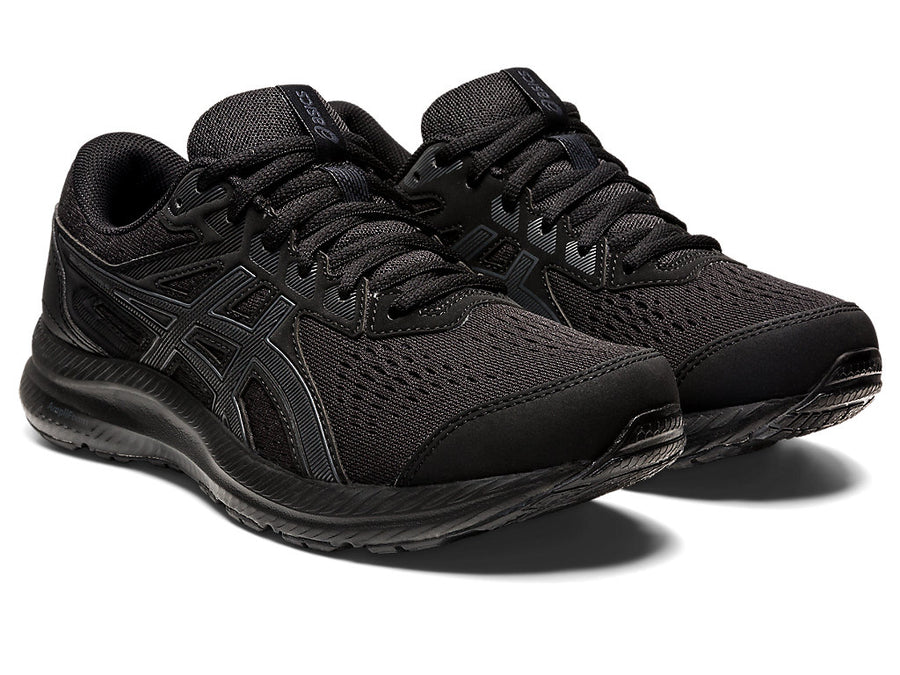 Asics Women's Trainers | Gel Contend 8 | Black/Carrier Grey