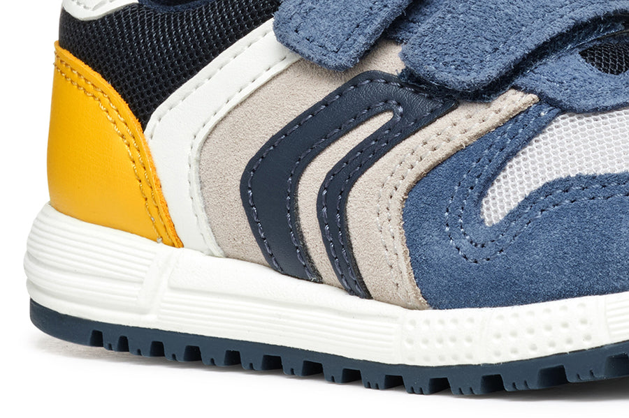 Geox Kids Trainers | Alben | Jeans & Yellow