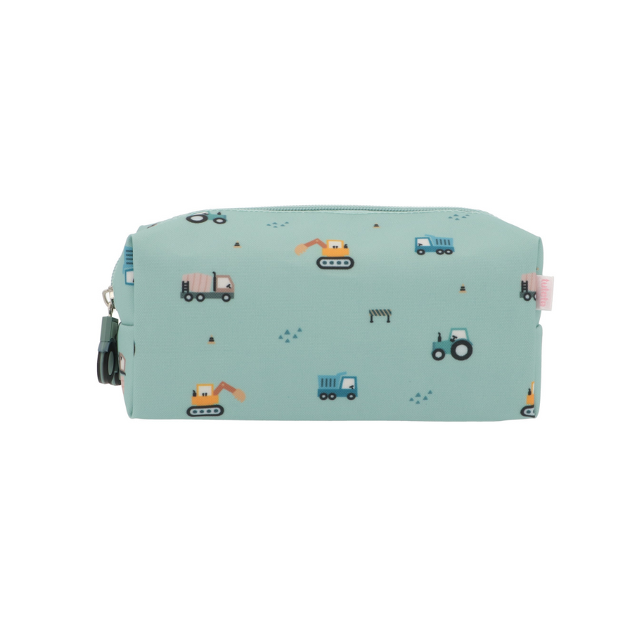 Tutete Kids Pencil Case | Trucks | Green