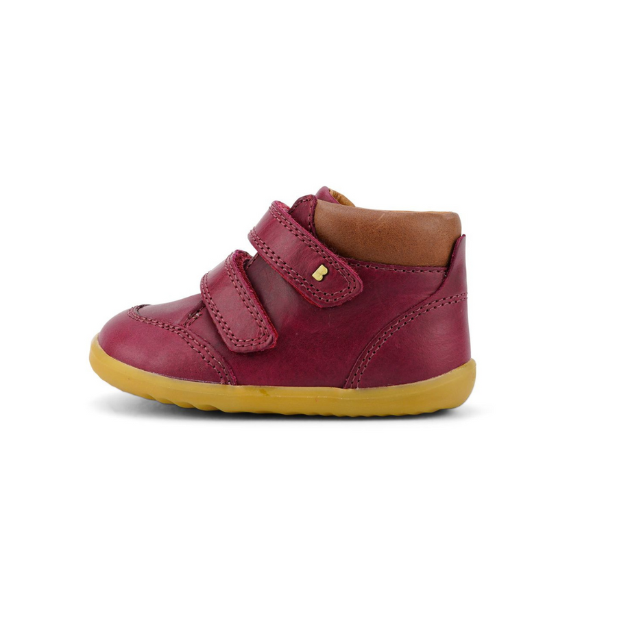 Bobux Boots | Step Up Timber Velcro | Boysenberry