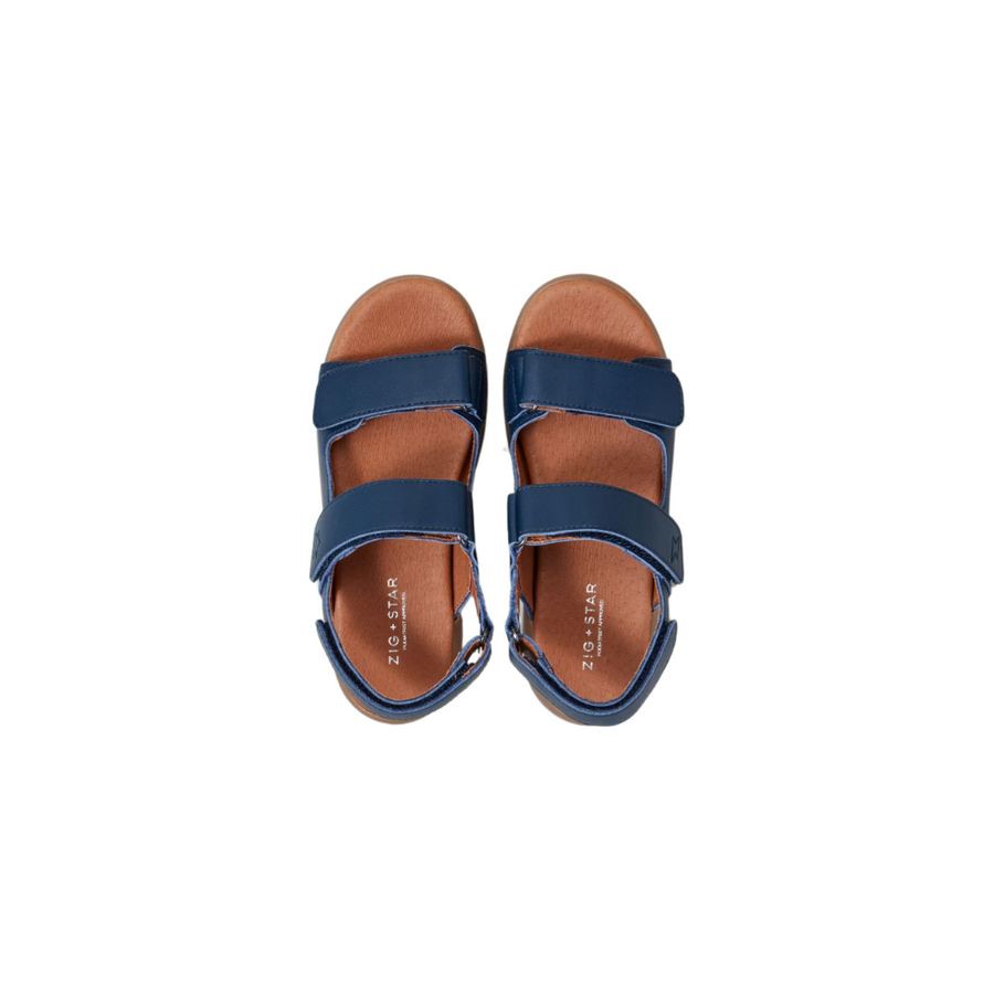 Zig and Star Junior Sandals | Solar | Navy