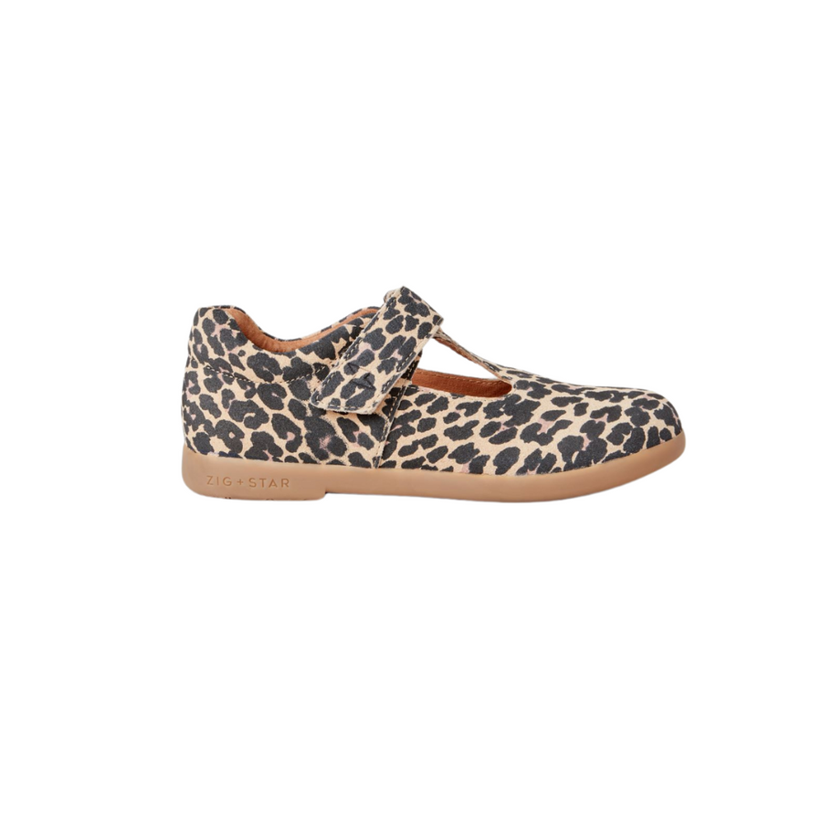 Zig and Star Shoes | Astro T-Bar | Animal Print