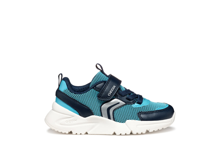 Geox Kids Trainers | Loftus | Sky & Navy