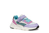 Geox Kids Trainers | Loftus | Lilac & Turquoise