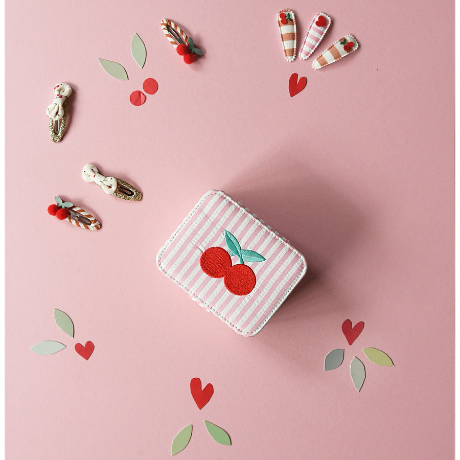 Rockahula Kids Jewellery Box | Stripy Cherry 