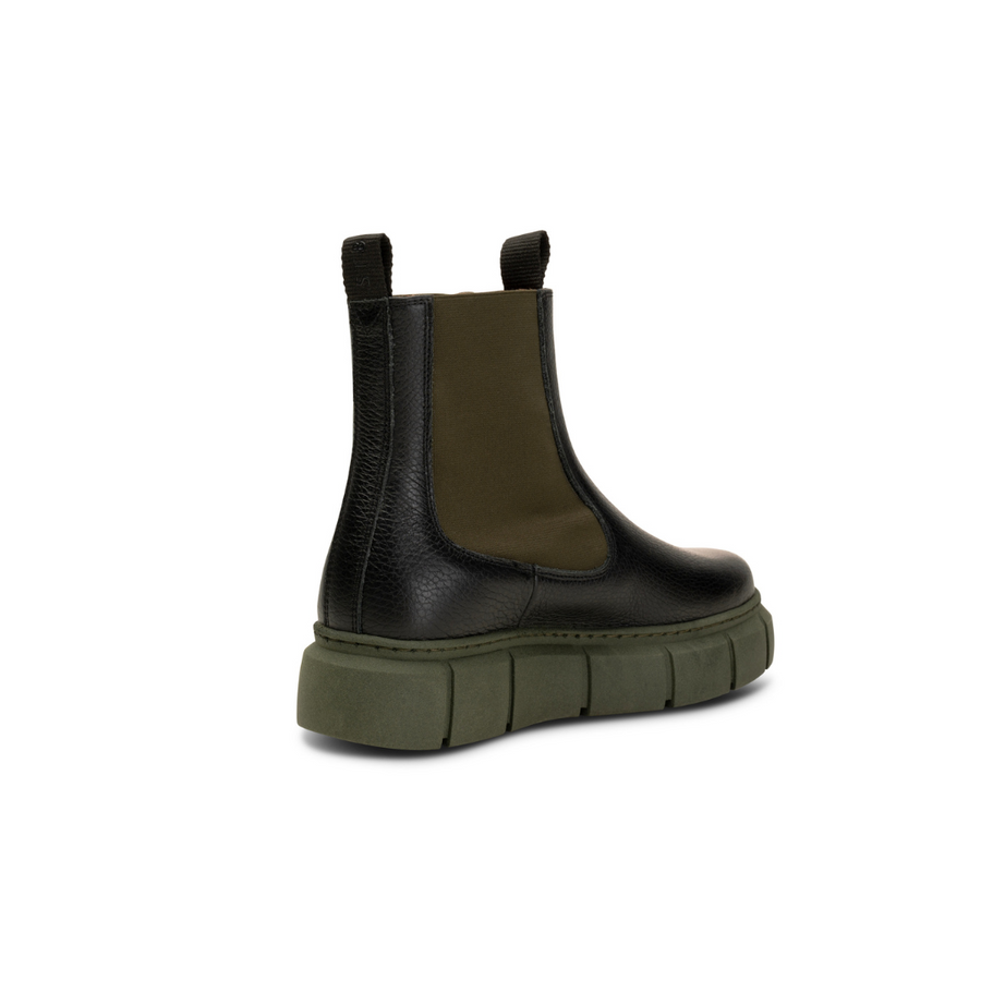 Shoe The Bear | Tove Chelsea Boot | Black & Khaki