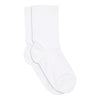 Melton Cotton Socks | White