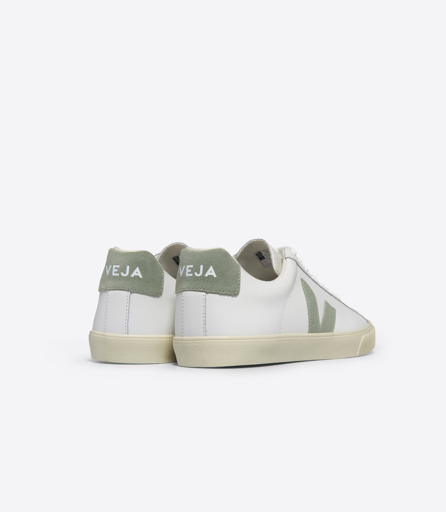 Veja Women’s Trainers | Esplar Logo Leather | Extra-White_Clay