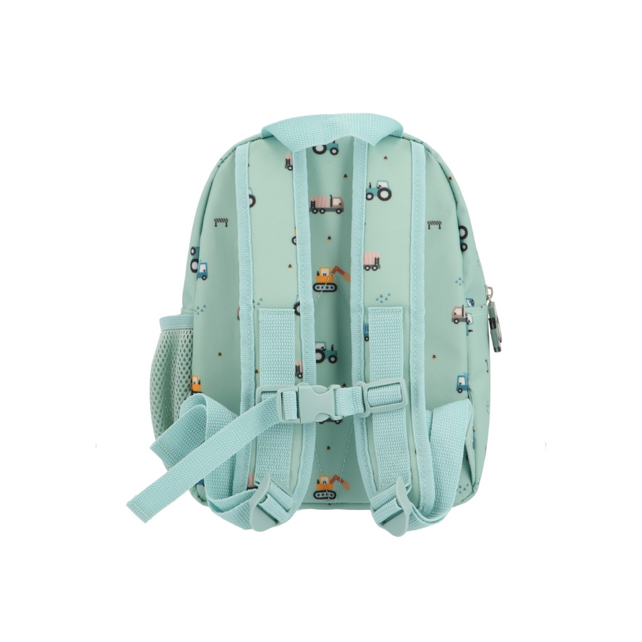 Tutete Kids Backpack | Trucks | Green