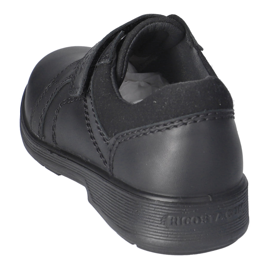 Ricosta School | George | velcro shoe | Black