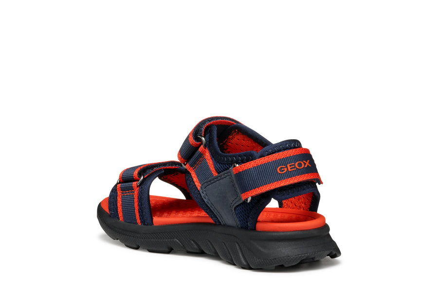 Geox Kids Sandals | Airadyum | Navy & Red