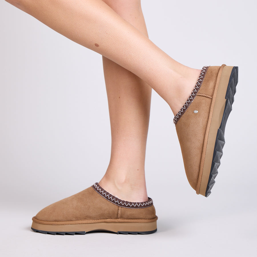 Emu Australia Slipper | Sharky Scuff | Chestnut