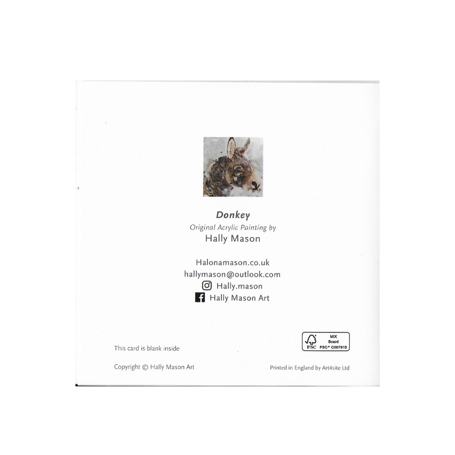 Hally Mason | Donkey Card