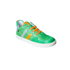 Bo-Bell Lace Up | Landor Trainers | Green & Fluro Orange