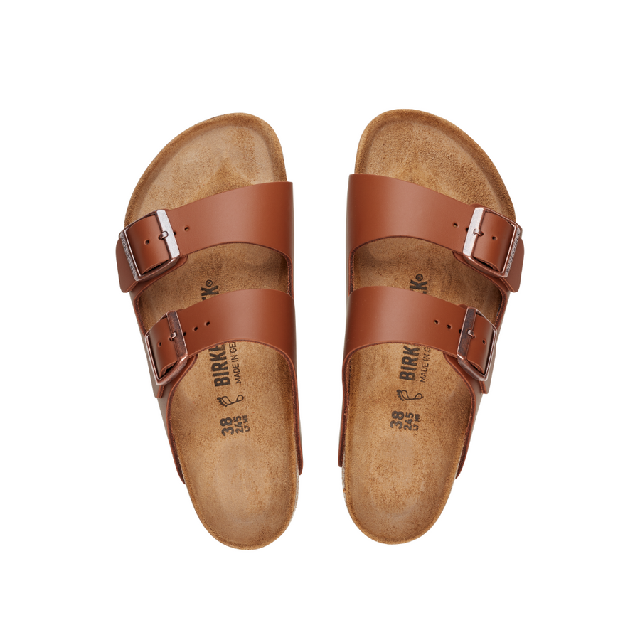 Birkenstock Arizona | Women's Sandals | Natural Leather | Ginger Brown