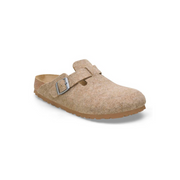 Birkenstock Boston | Women's Clogs | Wool Felt | Sandcastle