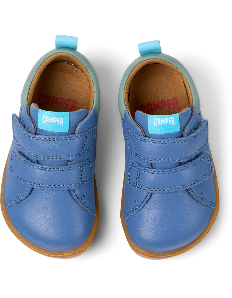 Camper Kids Shoes | Peu Velcro | Blue