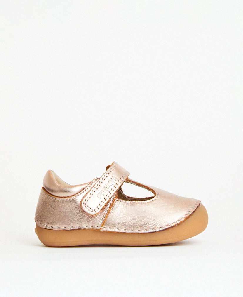 Prenta First Walker Shoes | Atlas | Rose Gold