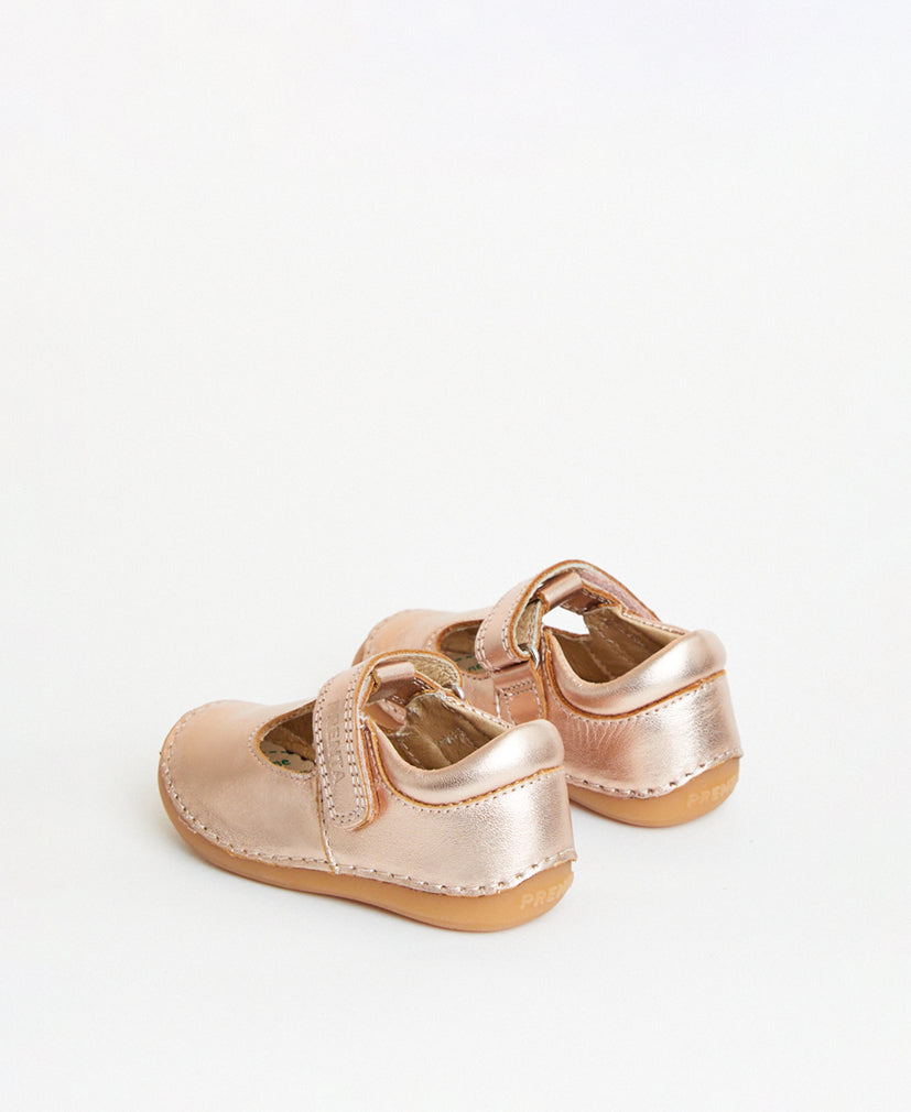 Prenta First Walker Shoes | Atlas | Rose Gold