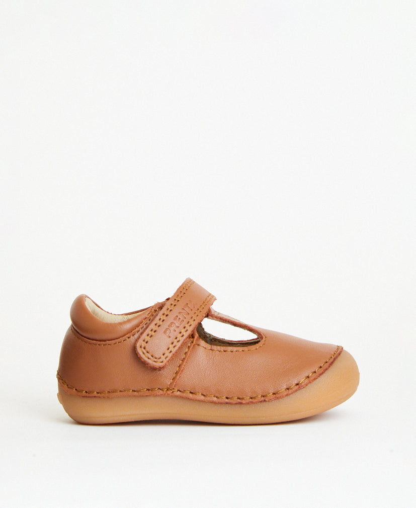 Prenta First Walker Shoes | Atlas | Tan Leather