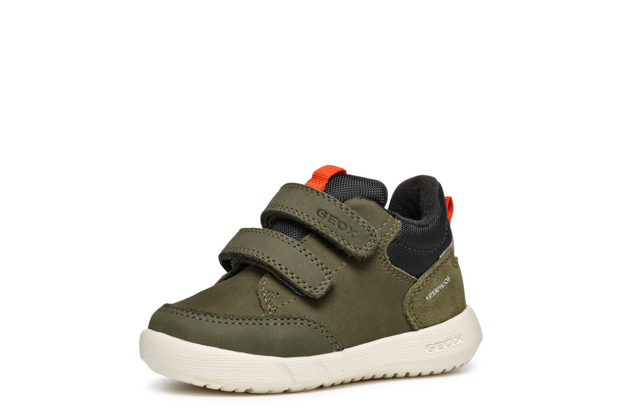 Geox Baby Trainers | Hyroo | Dark Green