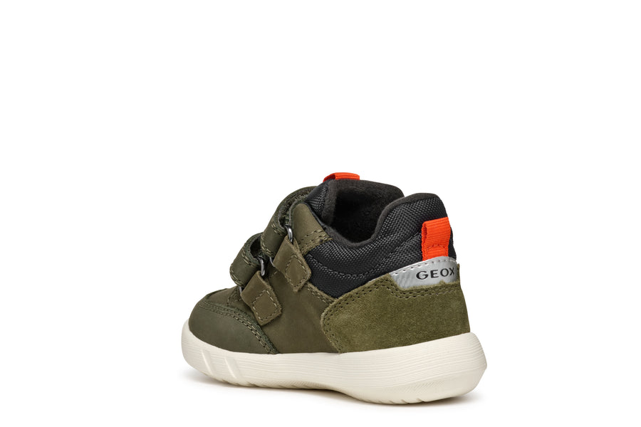 Geox Baby Trainers | Hyroo | Dark Green