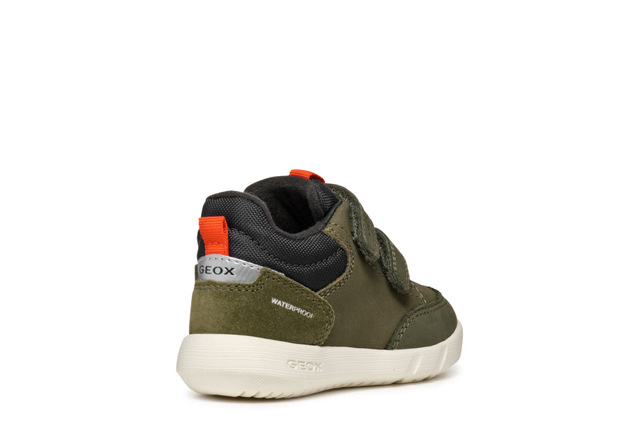 Geox Baby Trainers | Hyroo | Dark Green