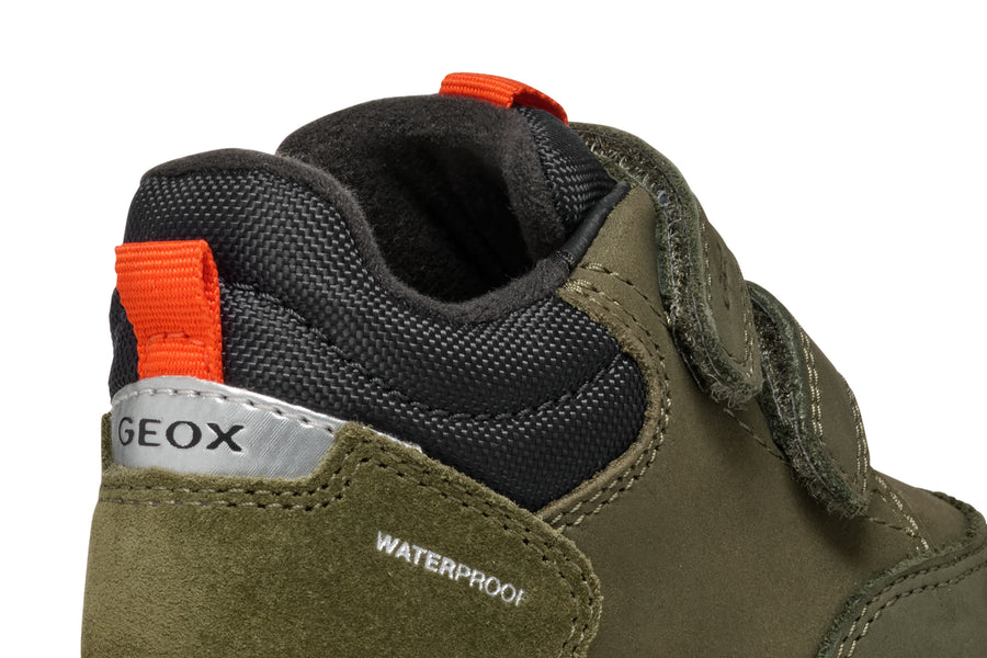 Geox Baby Trainers | Hyroo | Dark Green