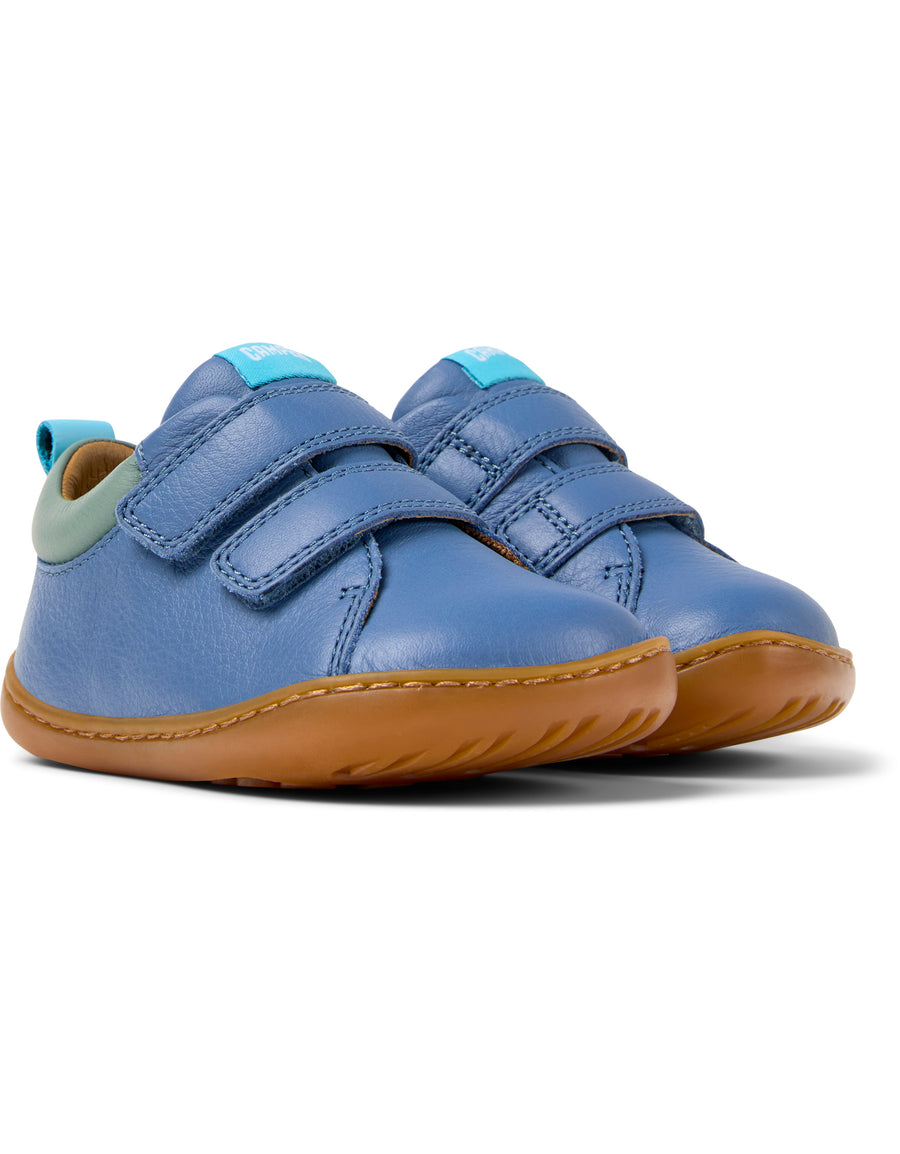 Camper Kids Shoes | Peu Velcro | Blue