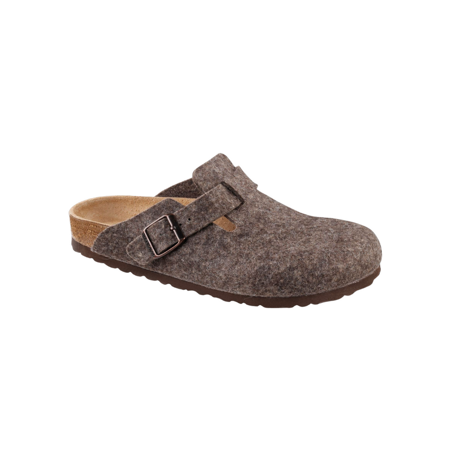 Birkenstock Women's Bostons | Wool Felt | Cocoa