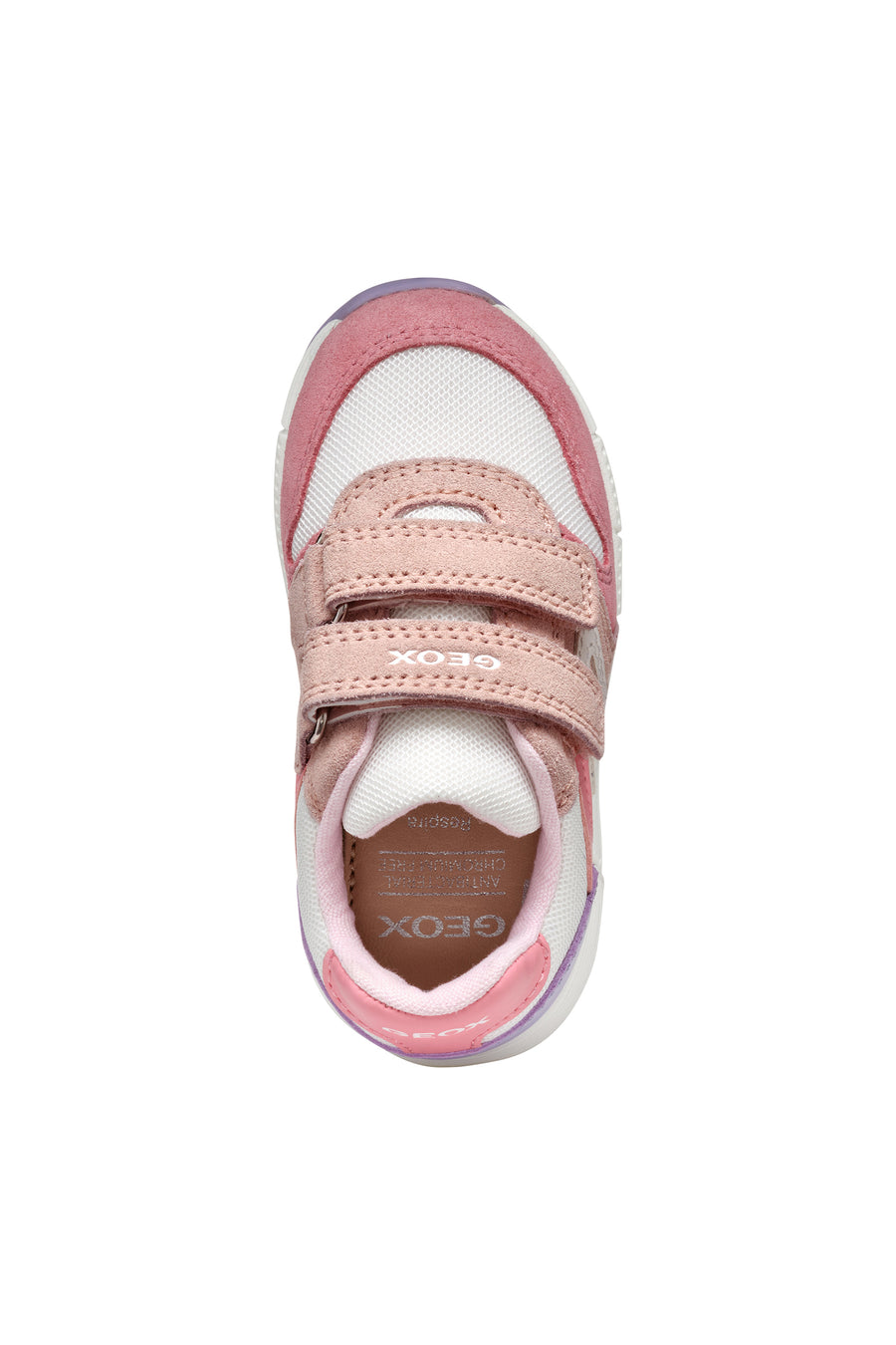 Geox Kids Trainers | Alben | Rose & White