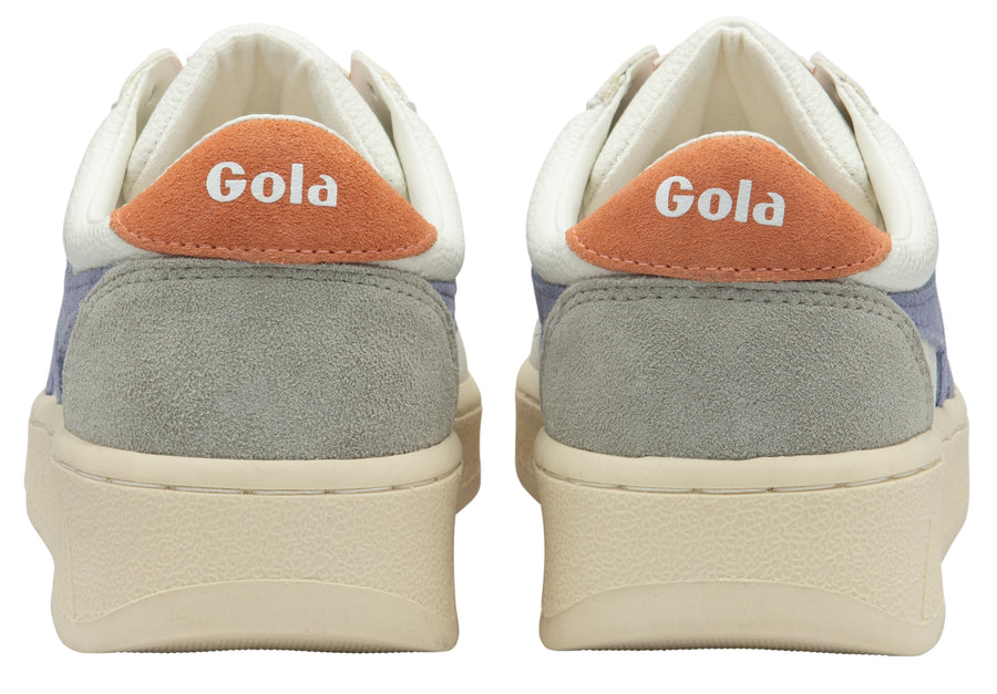 Gola Women's Trainers | Grandslam | White/Lavender/Terracott