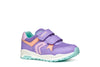 Geox Kids Trainers | Pavel | Lilac & Watersea