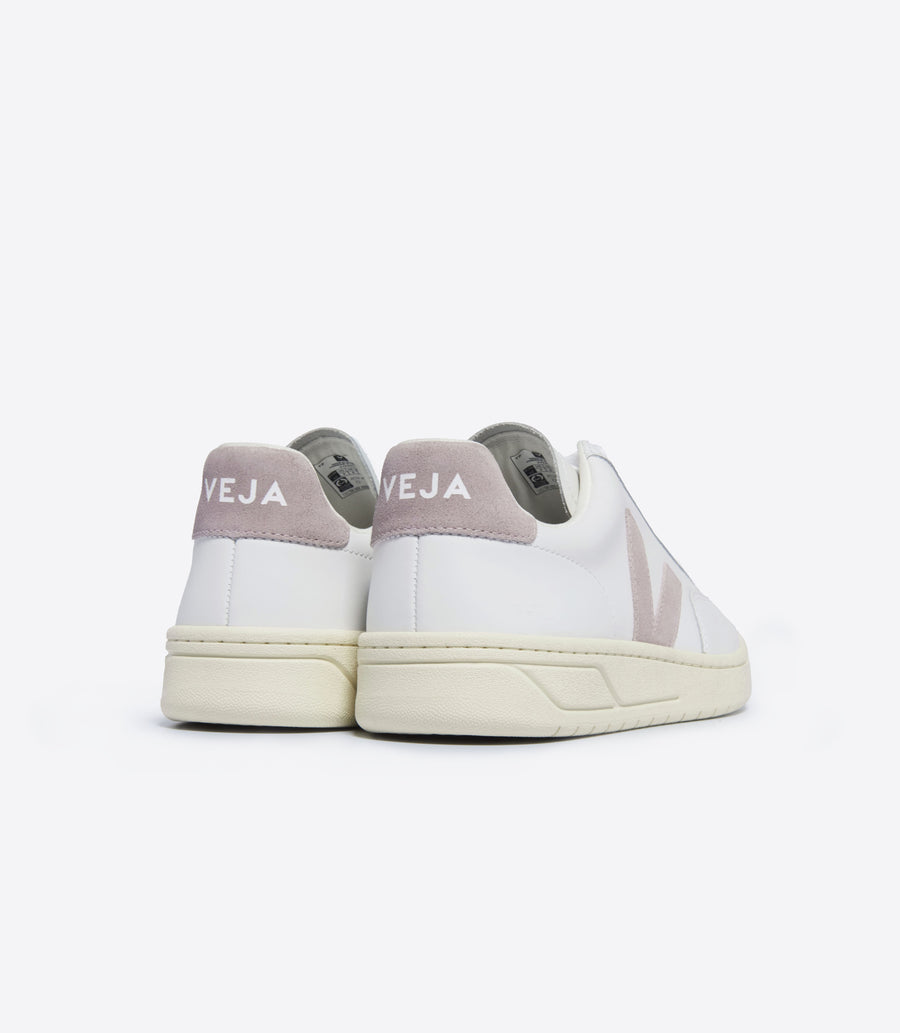 Veja Women’s Trainers | V-12 Leather | Extra-White_Babe