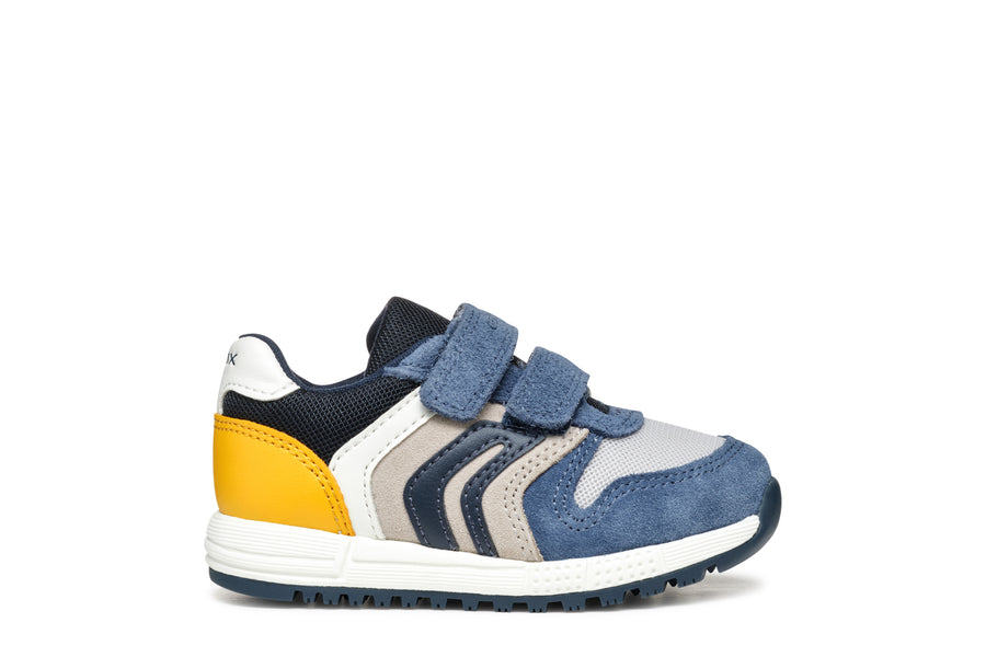 Geox Kids Trainers | Alben | Jeans & Yellow