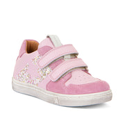 Froddo Dolby | Velcro Shoe | White & Pink