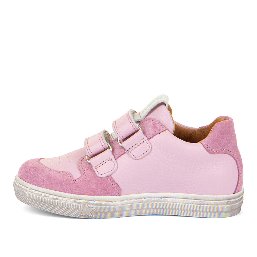 Froddo Dolby | Velcro Shoe | White & Pink