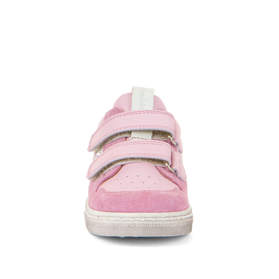 Froddo Dolby | Velcro Shoe | White & Pink