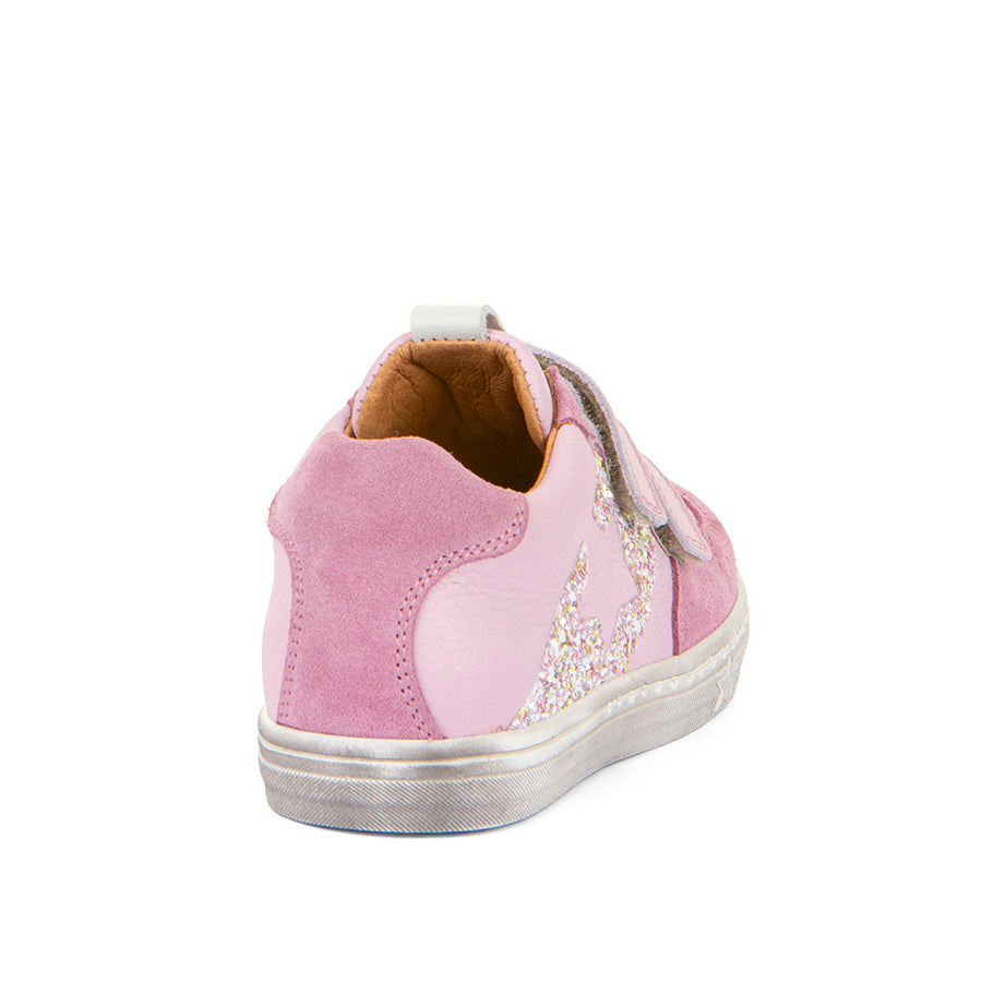 Froddo Dolby | Velcro Shoe | White & Pink