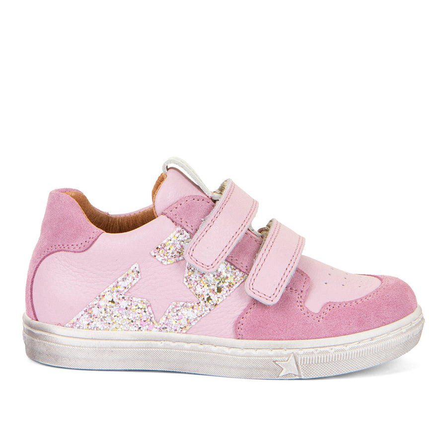 Froddo Dolby | Velcro Shoe | White & Pink