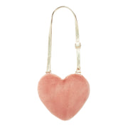 Rockahula | Fluffy Love Heart Bag | Pink & Gold 