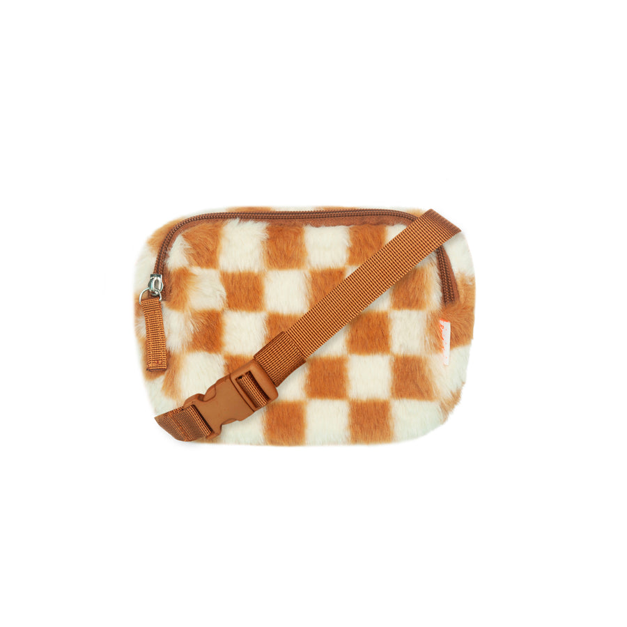 Rockahula Bum Bag | Toffee Check | Furry