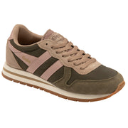 Gola Classics Women’s trainers | Daytona Chute |
 Khaki/Cappuccino/Coral