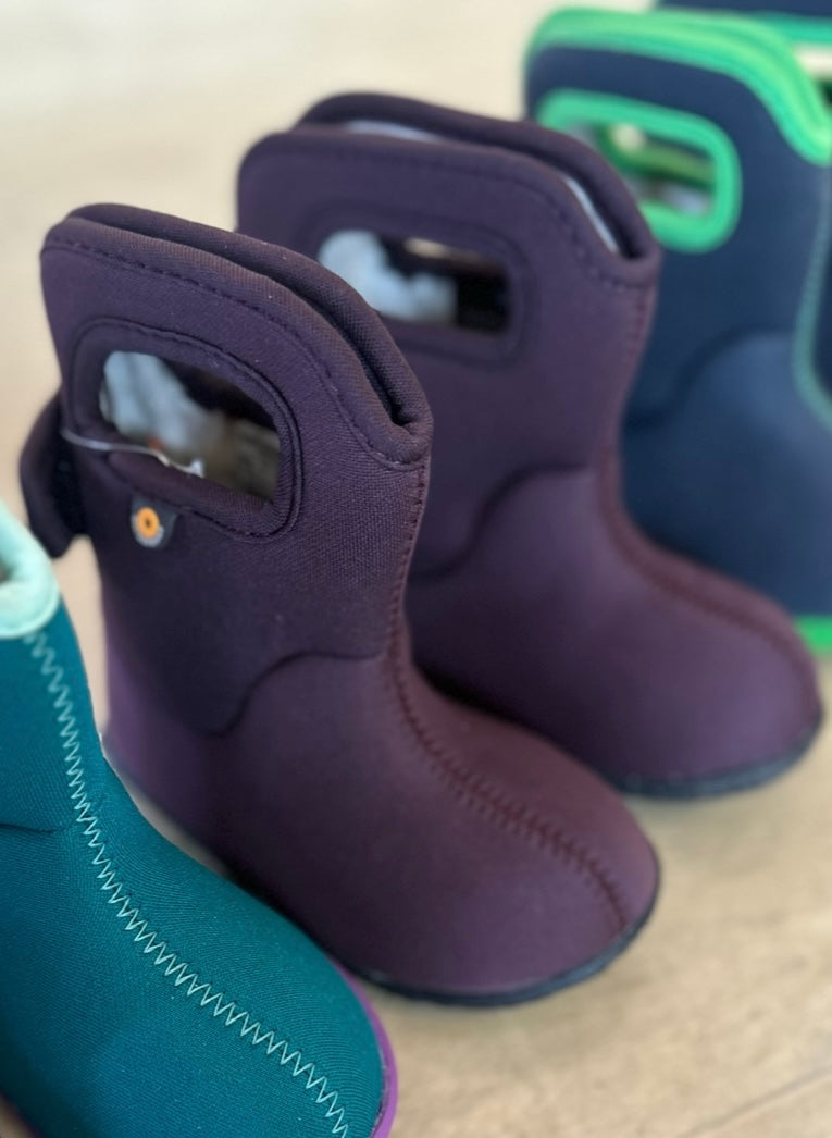 Baby Bogs Boots | Solid Plum