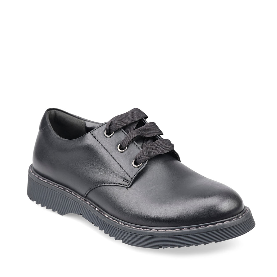 Start-Rite School Shoes | Impact Lace up | Black Patent