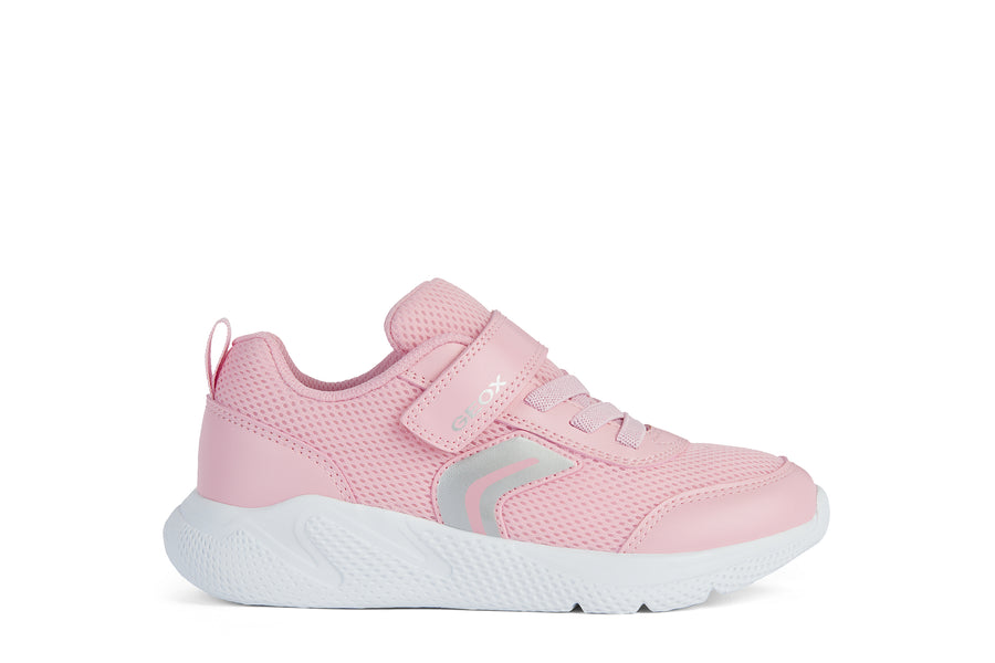 Geox Kids Trainers | Sprintye | Pink Salmon