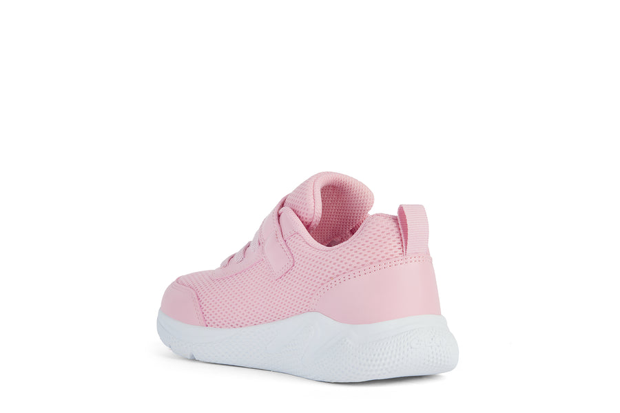 Geox Kids Trainers | Sprintye | Pink Salmon